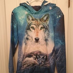 Wolf Graphic Hoodie